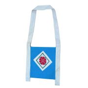 Jute Side Bag | Jute Bag Kobi Hand Embroidered Blue