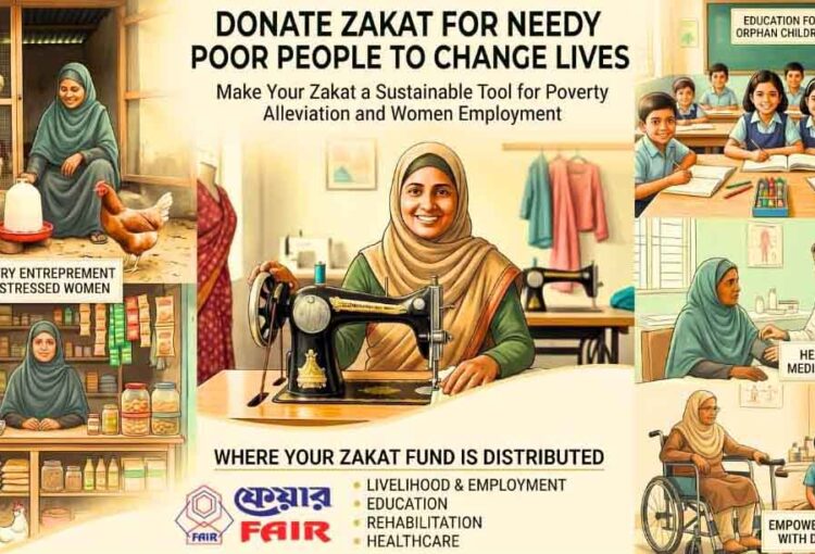 Donate Zakat for Needy Poor People
