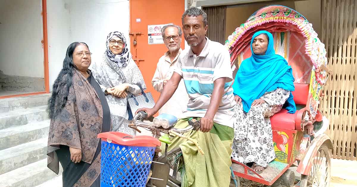 Empowering Lives in Kushtia: FAIR’s Donation for Poor People Initiative Gives Fazlu Molla New Hope