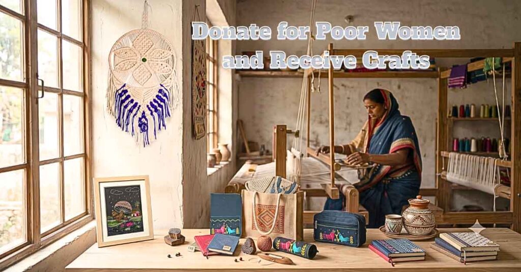 Donate for Poor Women in Bangladesh and Receive Crafts